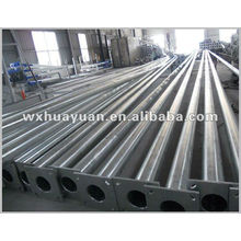 Pó de aço tubular galvanizado